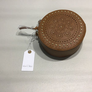 Modern Rush  Cognac Paris Crossbody Bag